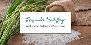 Beitragsbild des Blogbeitrags Reis in der Hautpflege: Inhaltsstoffe, Wirkung und Anwendung 
