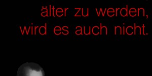 Beitragsbild des Blogbeitrags Wer keine Zeit hat, älter zu werden, wird es auch nicht.