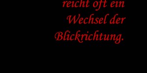 Beitragsbild des Blogbeitrags Um klar zu sehen reicht oft ein Wechsel der Blickrichtung.