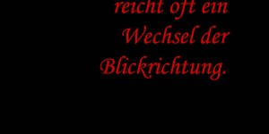 Beitragsbild des Blogbeitrags Um klar zu sehen reicht oft ein Wechsel der Blickrichtung. 