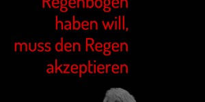 Beitragsbild des Blogbeitrags Wer einen Regenbogen haben will, muss den Regen akzeptieren 