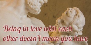 Beitragsbild des Blogbeitrags Being in love with each other doesn’t mean you have to be lovers. Sometimes you just have to be friends.﻿ 