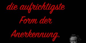 Beitragsbild des Blogbeitrags Neid ist die aufrichtigste Form der Anerkennung.