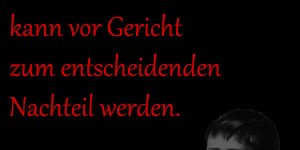 Beitragsbild des Blogbeitrags Im Recht zu sein, kann vor Gericht zum entscheidenden Nachteil werden. 