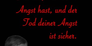 Beitragsbild des Blogbeitrags Tue das, wovor Du Angst hast, und der Tod deiner Angst ist sicher.
