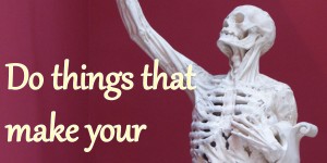 Beitragsbild des Blogbeitrags Do things that make your HEART beat faster. 