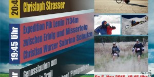 Beitragsbild des Blogbeitrags 8. Herbstvortrag Schwarzach – mit Laufen, Bergsteigen und Rennradfahren extrem