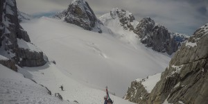 Beitragsbild des Blogbeitrags Dachstein-Überschreitung (2995m) – Schulungstag mit der Bergrettung Bischofshofen 