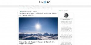 Beitragsbild des Blogbeitrags binoro.de – Interview mit Wusa on the Mountain 
