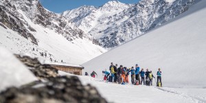 Beitragsbild des Blogbeitrags Skitouren im Sellrain – unterwegs mit dem AV Werfen auf dem Westfalenhaus 