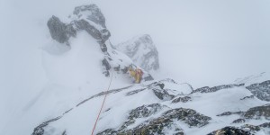 Beitragsbild des Blogbeitrags Chalausköpfe (3120m) – Ausbildung zum ÖAV Übungsleiter Skihochtouren 