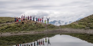 Beitragsbild des Blogbeitrags Über den Gamskarkogel beim 6. Run with Wusaonthemountain(s)-Lauftreff