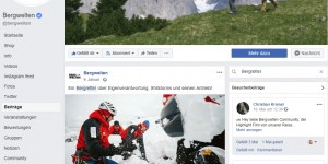 Beitragsbild des Blogbeitrags Bergwelten.com – Interview mit Christian als Bergretter