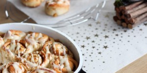 Beitragsbild des Blogbeitrags Bratapfel-Zimtschnecken