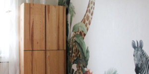 Beitragsbild des Blogbeitrags Kinderzimmer Makeover - auf in den Dschungel