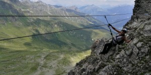 Beitragsbild des Blogbeitrags Der VAUDE Schmugglersteig in Gargellen