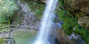 Beitragsbild des Blogbeitrags Wasserfallrunde in Alberschwende – tolle Rundwanderung im Bregenzerwald! 