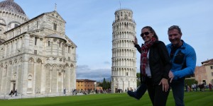 Beitragsbild des Blogbeitrags Die charmante Stadt Lucca und ein Besuch des schiefen Turmes von Pisa 