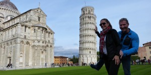 Beitragsbild des Blogbeitrags Die charmante Stadt Lucca und ein Besuch des schiefen Turmes von Pisa