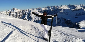 Beitragsbild des Blogbeitrags Das Skigebiet Diedamskopf im Bregenzerwald 