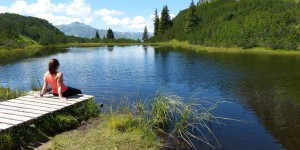 Beitragsbild des Blogbeitrags Herrliche Wanderung zum Wiegensee im Montafon 