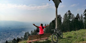 Beitragsbild des Blogbeitrags Mit dem E-Bike von Bregenz zur Lustenauer Hütte (Bregenzerwald) 