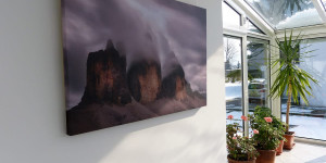 Beitragsbild des Blogbeitrags Mit der Photowall hol ich mir die Berge nach Hause!