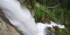 Beitragsbild des Blogbeitrags Unterwegs am Stuibenfall Klettersteig im Ötztal! 