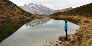 Beitragsbild des Blogbeitrags Zum Tobelsee im Montafon – eine herrliche (E-)Bike and Hike Tour! 