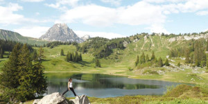 Beitragsbild des Blogbeitrags Der schönste Platz Österreichs – Wanderung zum Körbersee 