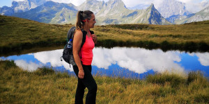 Beitragsbild des Blogbeitrags Unterwegs auf dem Golmer Seenweg