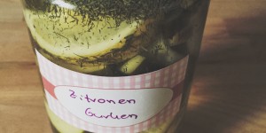 Beitragsbild des Blogbeitrags Zitronengurken 