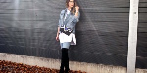 Beitragsbild des Blogbeitrags 4 STYLEZ 4 U: Herbstlicher Jeanslook mit Overknees