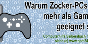 Beitragsbild des Blogbeitrags Warum Zocker-PCs für mehr als Gaming geeignet sind: 