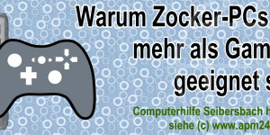 Beitragsbild des Blogbeitrags Warum Zocker-PCs für mehr als Gaming geeignet sind: