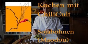 Beitragsbild des Blogbeitrags Kochen mit ChiliCult: Sojabohnen (Maodou)