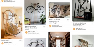 Beitragsbild des Blogbeitrags Das Fahrrad in der Wohnung verstauen mit über 50 Aufbewahrungsideen
