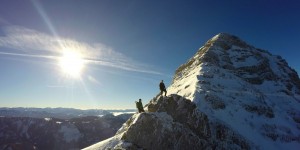 Beitragsbild des Blogbeitrags Kamm aus Eis: Ötscher-Ostgrat im Winter