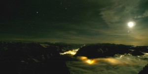 Beitragsbild des Blogbeitrags Wenn es auf dem Traunstein dunkel wird