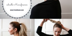 Beitragsbild des Blogbeitrags #badhairday – 5 schnelle Mamafrisuren