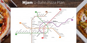 Beitragsbild des Blogbeitrags Keine Lust zu kochen? Dann gibts hier den Ubahn Plan zur besten Liefer-Pizza! 