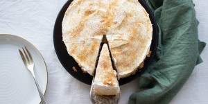 Beitragsbild des Blogbeitrags Kirsch Schmandkuchen