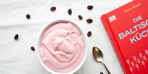 Beitragsbild des Blogbeitrags Cranberry Mousse: himmlisch einfaches Dessert 