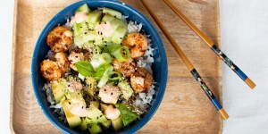Beitragsbild des Blogbeitrags Poke Bowl geht so einfach und ist so vielfältig