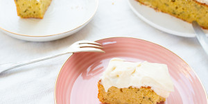 Beitragsbild des Blogbeitrags Zucchinikuchen aus dem Airfryer