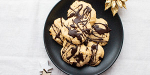 Beitragsbild des Blogbeitrags Cheesecake Cookies
