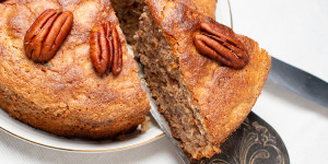 Beitragsbild des Blogbeitrags Pekannusskuchen Dauphiné