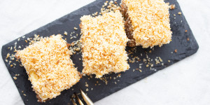 Beitragsbild des Blogbeitrags Kuchen für den Kindergeburtstag: Sägespänekuchen