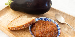 Beitragsbild des Blogbeitrags Scharfer Auberginen Dip