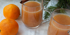 Beitragsbild des Blogbeitrags Orangenpunsch: alkoholfrei und herb